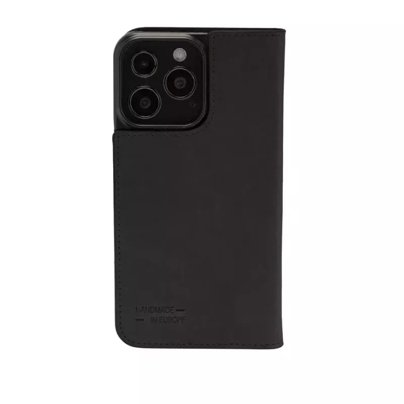 Folio Case JT BERLIN BookCase Tegel Schwarz für iPhone 15 15,5 cm