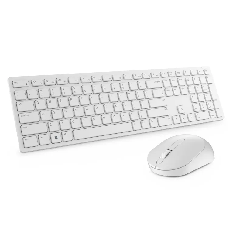 DELL Pro Tastatur and Maus - KM5221W - Pan-Nordisch (QWERTY) - Weiß