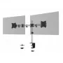Durable SELECT Monitorhalterung 509523 für 2 Monitore, Tischhalterung, Silber