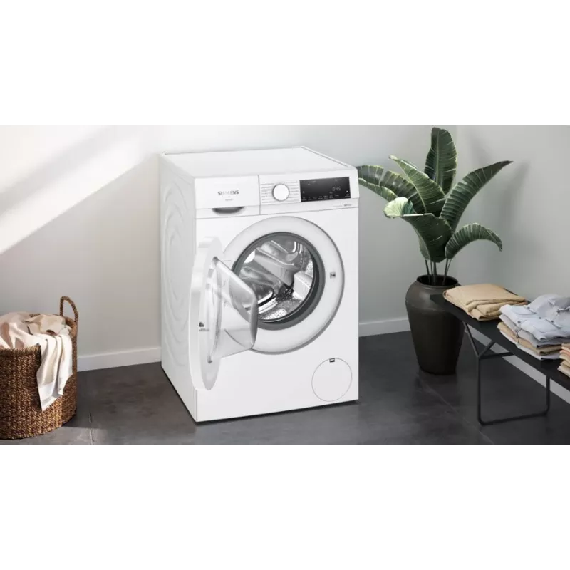 Siemens iQ300 WN34A141 Waschtrockner Freistehend Frontlader Weiß