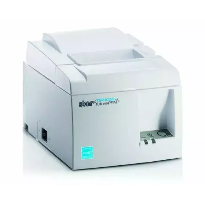 Thermodrucker Star Micronics TSP143IIIBI2 203 dpi, mit integriertem Schneider, weiß