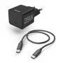 Hama 00125126 mobiles Ladegerät Smartphone, Tablet Schwarz AC Schnellladung Innenbereich