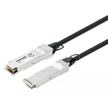 Intellinet 2m 40G QSFP+ passives Direct Attach Kupfer-Twinax-Kabel 30AWG MSA QSFP-H40G-CU2M kompatibel
