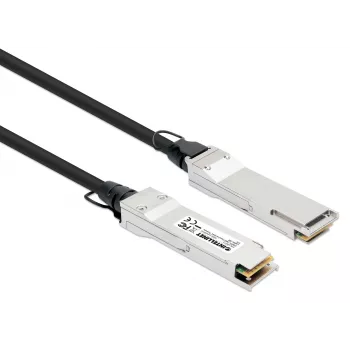 Intellinet 2m 40G QSFP+ passives Direct Attach Kupfer-Twinax-Kabel 30AWG MSA QSFP-H40G-CU2M kompatibel