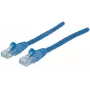 Intellinet Netzwerk-Patchkabel, Cat6A, 7,5 m, Blau, Kupfer, S/FTP, LSOH/LSZH, PVC, RJ45, vergoldete Kontakte, Knickschutz, gestiefelt, lebenslange Garantie