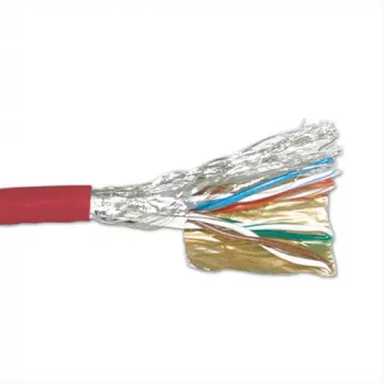 Patch Kabel ACT CAT6 S/FTP PVC Stranded Red 305 m
