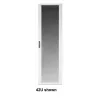 Intellinet 19-Zoll Netzwerkschrank - Freistehend (Basic), 22HE, 600x800 mm (Breite x Tiefe), Grau, Flatpack, max. 600 kg, Einpunkt-Türschloss, ein Schloss pro Seitenwand, nutzbare Tiefe 123 bis 573 mm, IP20-zertifiziert, Stahl
