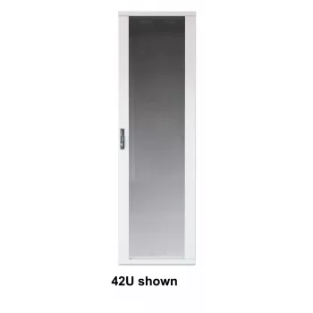 Intellinet 19-Zoll Netzwerkschrank - Freistehend (Basic), 22HE, 600x800 mm (Breite x Tiefe), Grau, Flatpack, max. 600 kg, Einpunkt-Türschloss, ein Schloss pro Seitenwand, nutzbare Tiefe 123 bis 573 mm, IP20-zertifiziert, Stahl