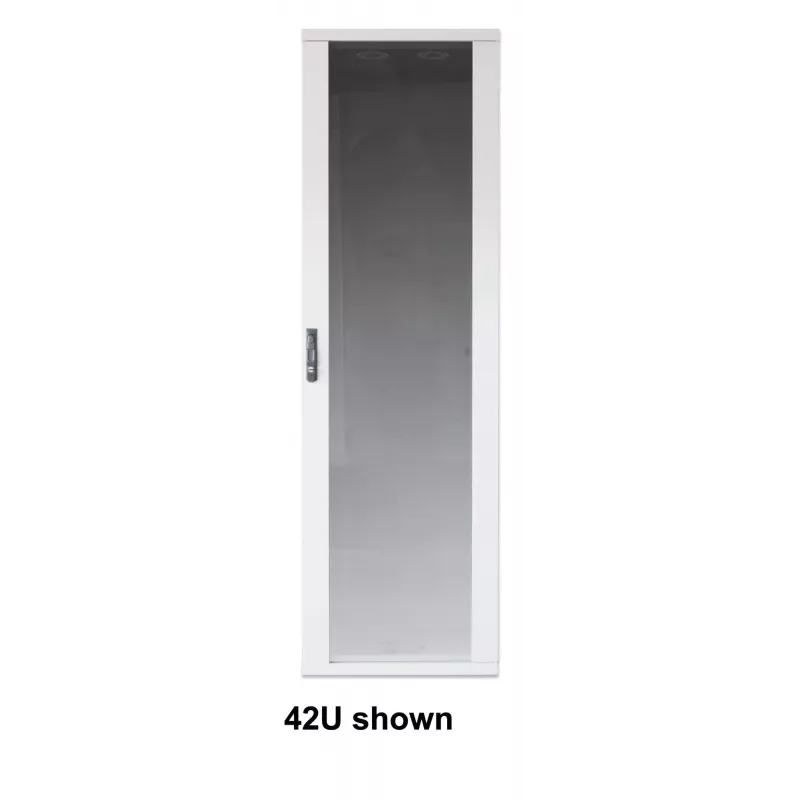 Intellinet 19-Zoll Netzwerkschrank - Freistehend (Basic), 22HE, 600x800 mm (Breite x Tiefe), Grau, Flatpack, max. 600 kg, Einpunkt-Türschloss, ein Schloss pro Seitenwand, nutzbare Tiefe 123 bis 573 mm, IP20-zertifiziert, Stahl