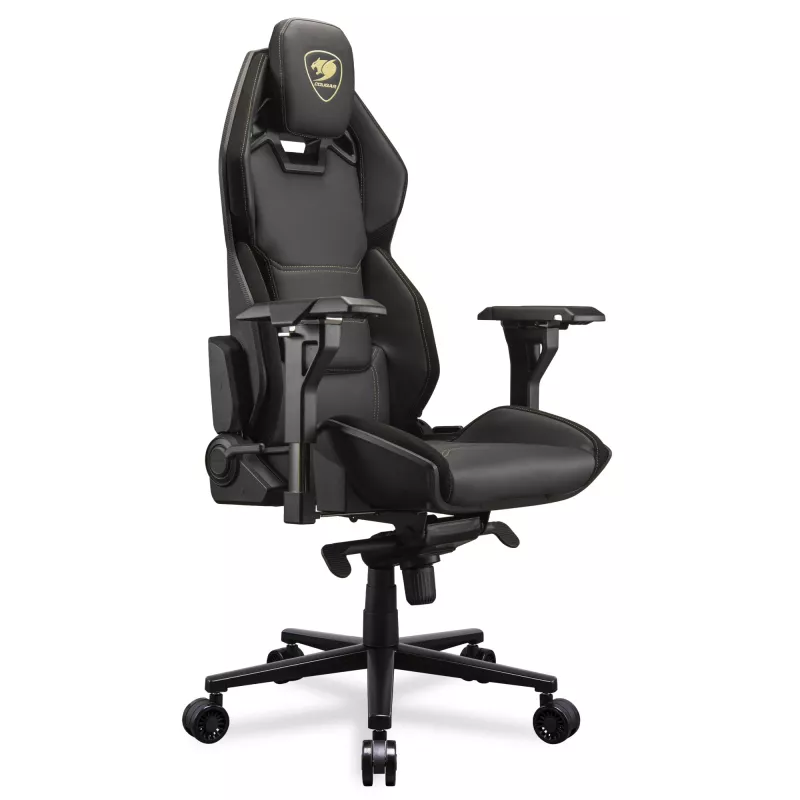 PC-Gaming-Stuhl COUGAR Gaming Hotrod Royal Gepolsterte Sitzfläche Schwarz