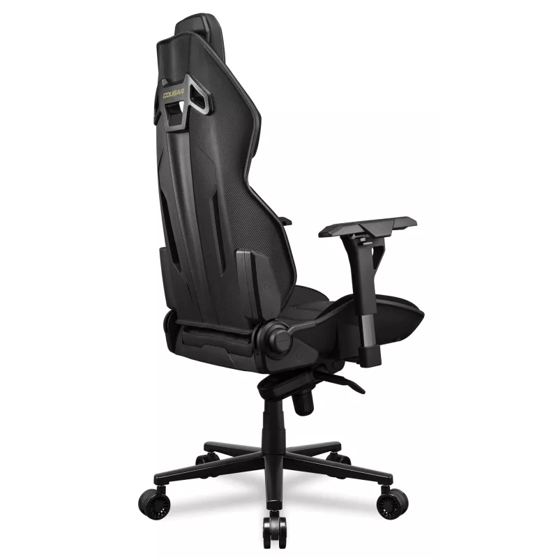 PC-Gaming-Stuhl COUGAR Gaming Hotrod Royal Gepolsterte Sitzfläche Schwarz