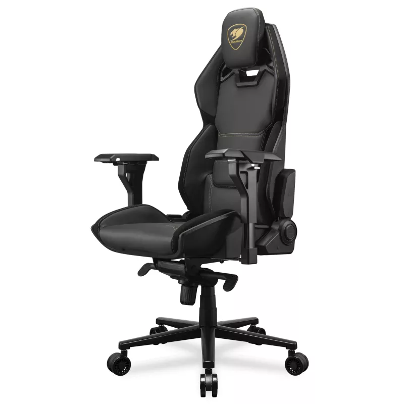PC-Gaming-Stuhl COUGAR Gaming Hotrod Royal Gepolsterte Sitzfläche Schwarz