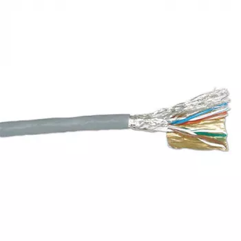 ACT CAT5E SF/UTP LSZH Litze 500 m Grau Kabel