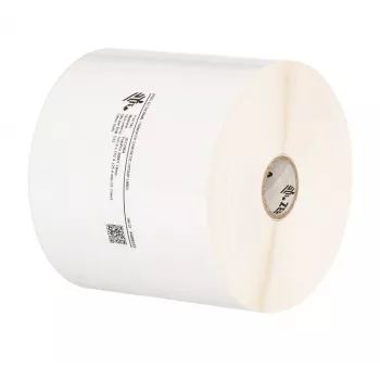 Zebra Poly E 3100T Weiße selbstklebende Druckeretiketten