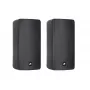 Omnitronic ODP-206T Wandlautsprecher, 20 W, Schwarz, 2 Stk