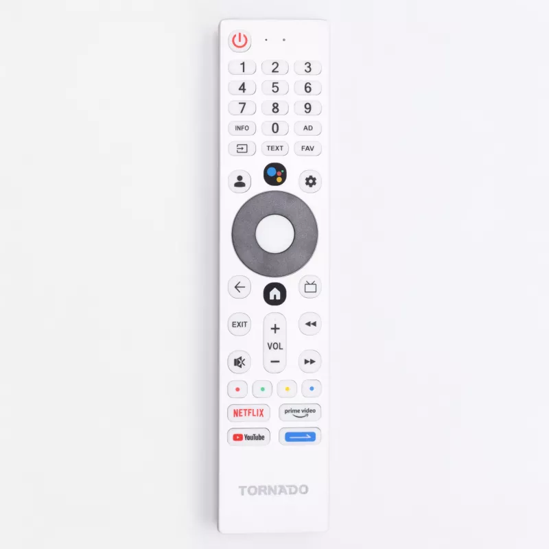 TORNADO 65UA3400X | 65 inch rahmenloses 4K UHD Google TV mit HDR10 und HLG