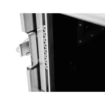Flightcase Roadinger 30109112 Birke Schwarz Silber 22 kg