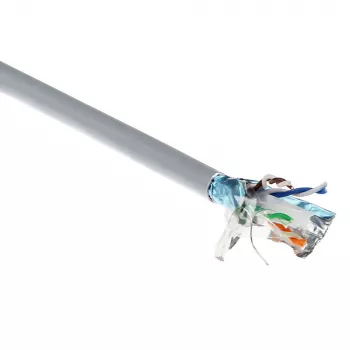 ACT CAT6A F/UTP Installationskabel, PVC, AWG 23, CPR: B2ca, 500 m