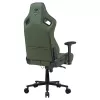 Universal-Gaming-Stuhl Cougar DEFENSOR S ARMY Grün F — gepolsterter Sitz, 150 kg max, B 760 × T 690 mm, H 129,5–137 cm