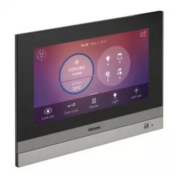 Legrand bticino 3488 Smart Home Zentralsteuereinheit, kabelgebunden und kabellos, Aluminium