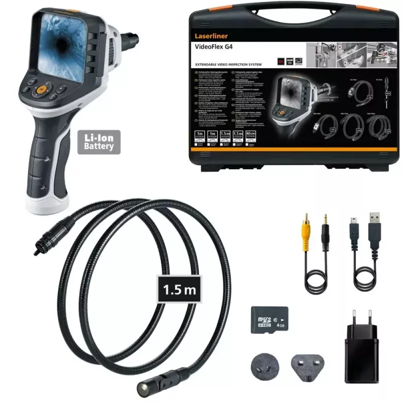 Industrielle Inspektionskamera Laserliner VideoFlex G4 Vario