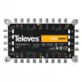 Televes MS 98NCQ (714201) Aktiver Multischalter, 9 Eingänge, 8 Ausgänge