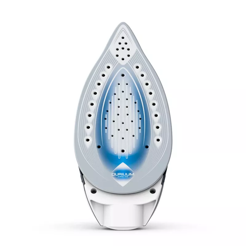 Tefal Express Airglide SV8027 1,8 L Durilium Airglide-Bügelsohle Braun, Weiß