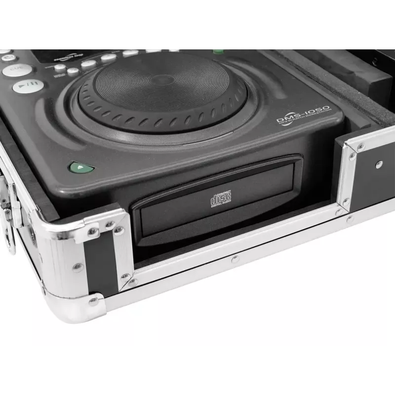 Roadinger Universal-Konsole DIGI-1 2xCD/1xM-12, schwarz