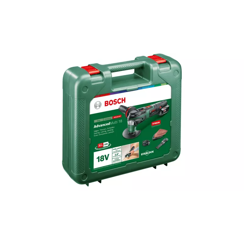 Bosch AdvancedMulti 18 Akku-Multifunktionswerkzeug mit 1 x PBA 18V 2.5 Ah Akku