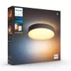 Philips Hue White Ambiance Enrave Deckenleuchte M, 2400 lm, inkl. Dimmschalter, schwarz
