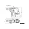 Hammerbohrer Metabo KH 18 LTX BL 24, 1280 U/min, SDS Plus, 2,4 cm