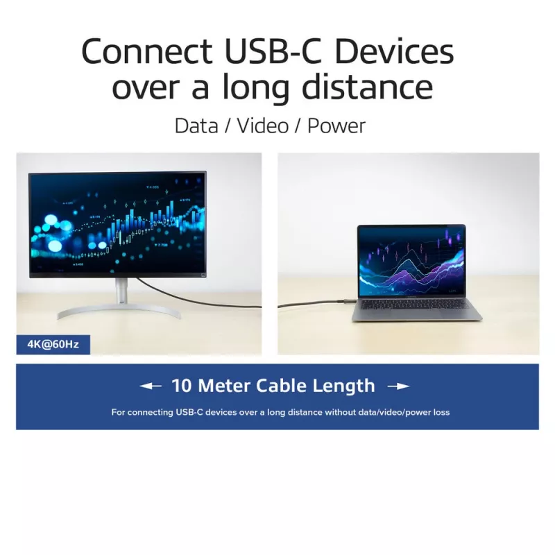 ACT USB-C 3.2 Gen2 Aktives Optisches Kabel 7,5m USB 3.2 Gen 2 10 Gbit/s