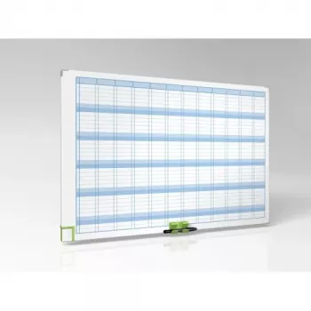 Nobo Performance Jahresplanungstafel, Jahr, Blau, Weiß, 900 mm, 600 mm, 3,12 kg, 720 mm