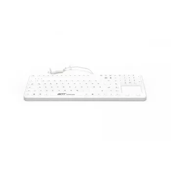Tastatur GETT Cleantype Prime Touch+ USB Swiss White