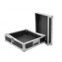 Flightcase Roadinger 3011157D Schwarz Silber