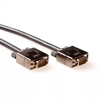 ACT 25 Meter Hochleistungs-VGA-Kabel, Stecker-Stecker, mit Metallgehäusen