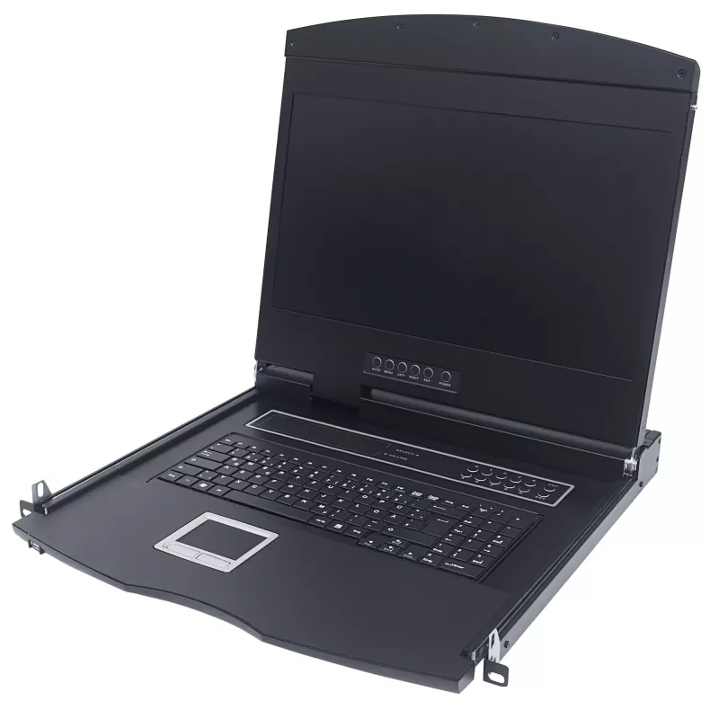 Intellinet 508025 Rack-Konsole 43,2 cm (17 Zoll) 1280 x 1024 Pixel Schwarz 1U