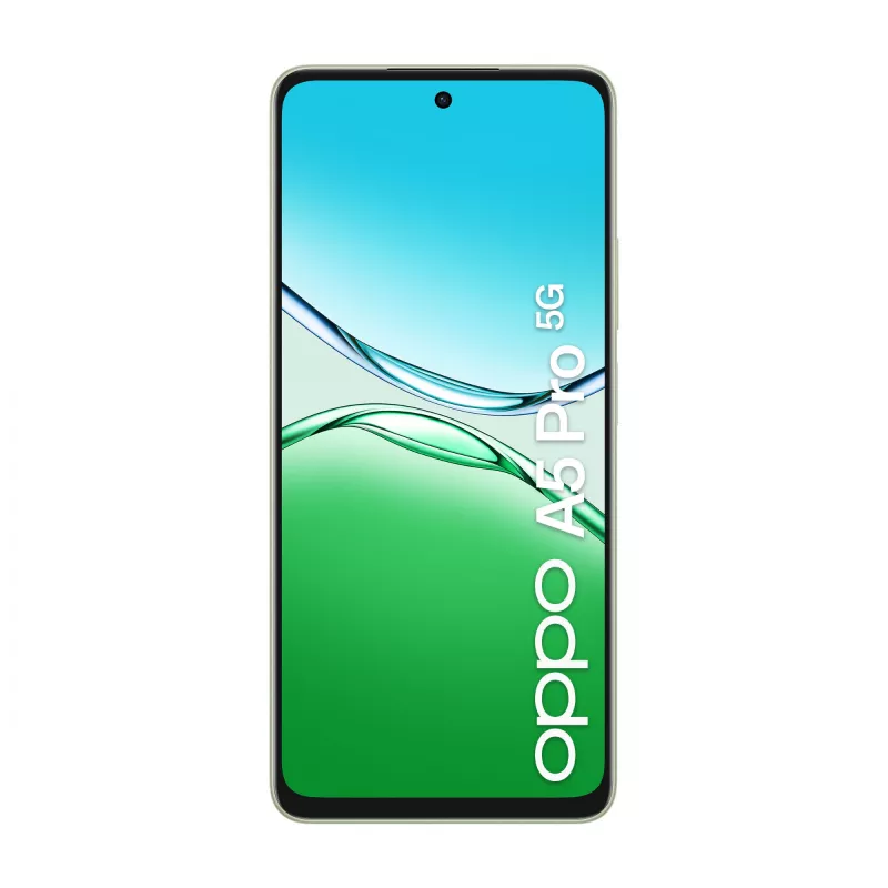 OPPO A5 Pro 5G 16,9 cm (6,67 Zoll) Dual SIM Android 15 USB Type-C 8 GB 256 GB 5800 mAh Grün, Olive