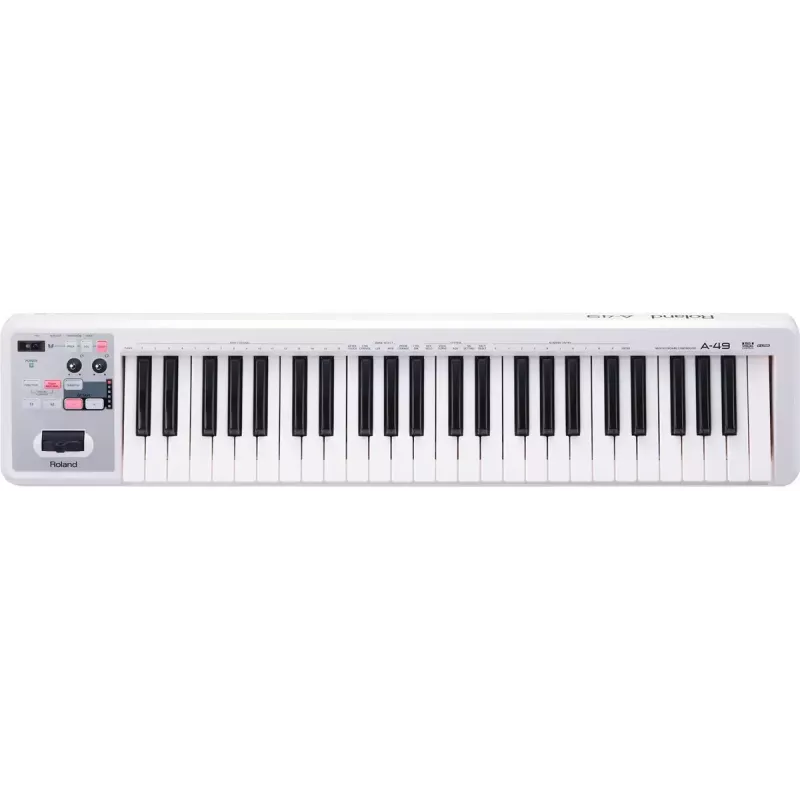 MIDI-Tastatur Roland A-49 49 Tasten USB Weiß