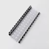 GBC CombBind Binderücken 8 mm A5 14 R, Schwarz, 45 Blatt, Polyvinylchlorid (PVC), A5, 100 St.