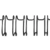 GBC WireBind RG810597 Bindedrähte, 8 mm, 34 Ringe, A4, 70 Blatt, 100 Stk., silber