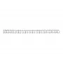 GBC WireBind-Binderücken 3:1 NO6 9,5 mm A4, Silber, 3 Blatt, Metall, A4, 9,5 mm, 316 mm