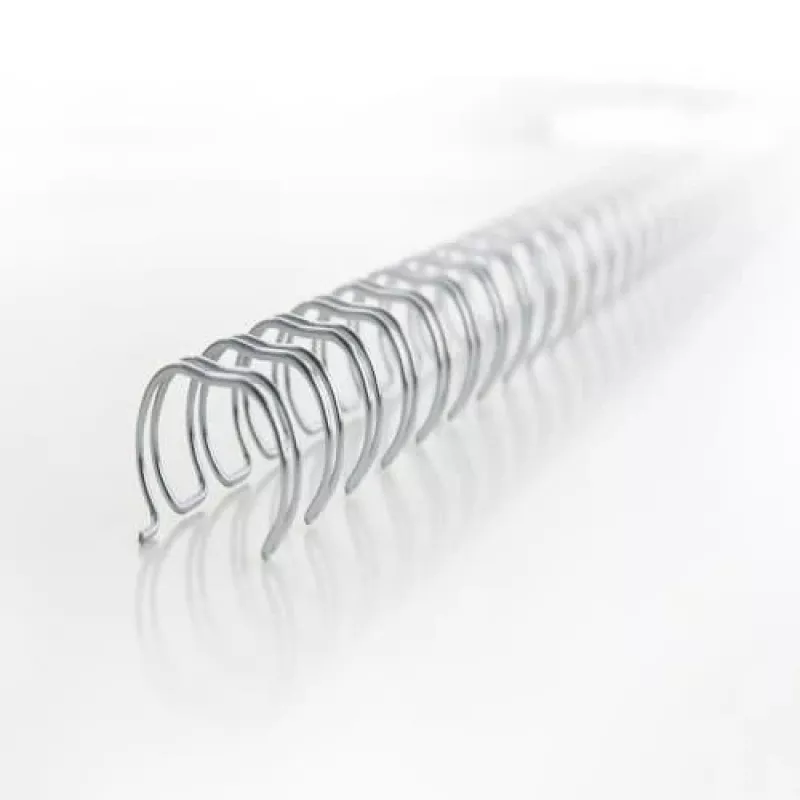 GBC Wire spines 3:1 NO7 11mm A4, Schwarz, 3 Blätter, Metall, A4, 1,1 cm, 318 mm
