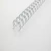 GBC WireBind RG810810 Drahtbinderücken, 12,5 mm, 34 Ringe, A4, 100 Stück, schwarz