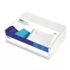 GBC WireBind RG810897 Drahtbinderücken, 12,5 mm, 34 Ringe, 3:1 Teilung, A4, max. 105 Blatt, silber