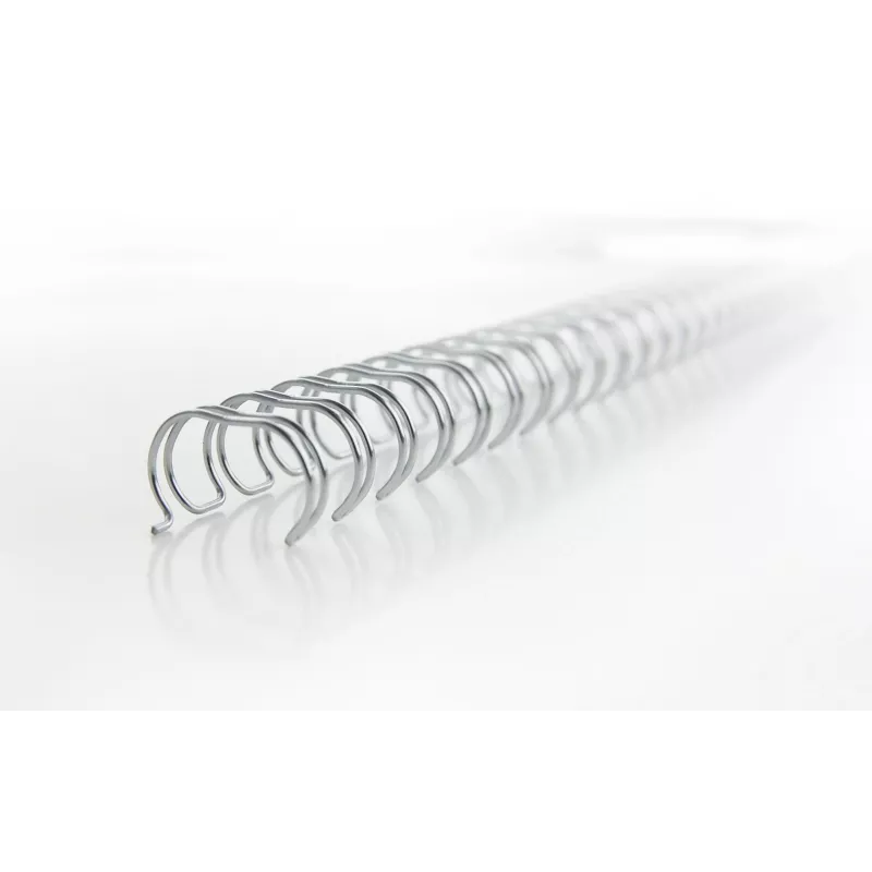GBC WireBind Bindungsdrähte 5 mm, 34 Ringe, A4, 35 Blatt, silber, 100 Stück (2101007E)