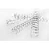 GBC WireBind Bindungsdrähte 5 mm, 34 Ringe, A4, 35 Blatt, silber, 100 Stück (2101007E)