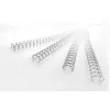 GBC WireBind Bindungsdrähte 5 mm, 34 Ringe, A4, 35 Blatt, silber, 100 Stück (2101007E)