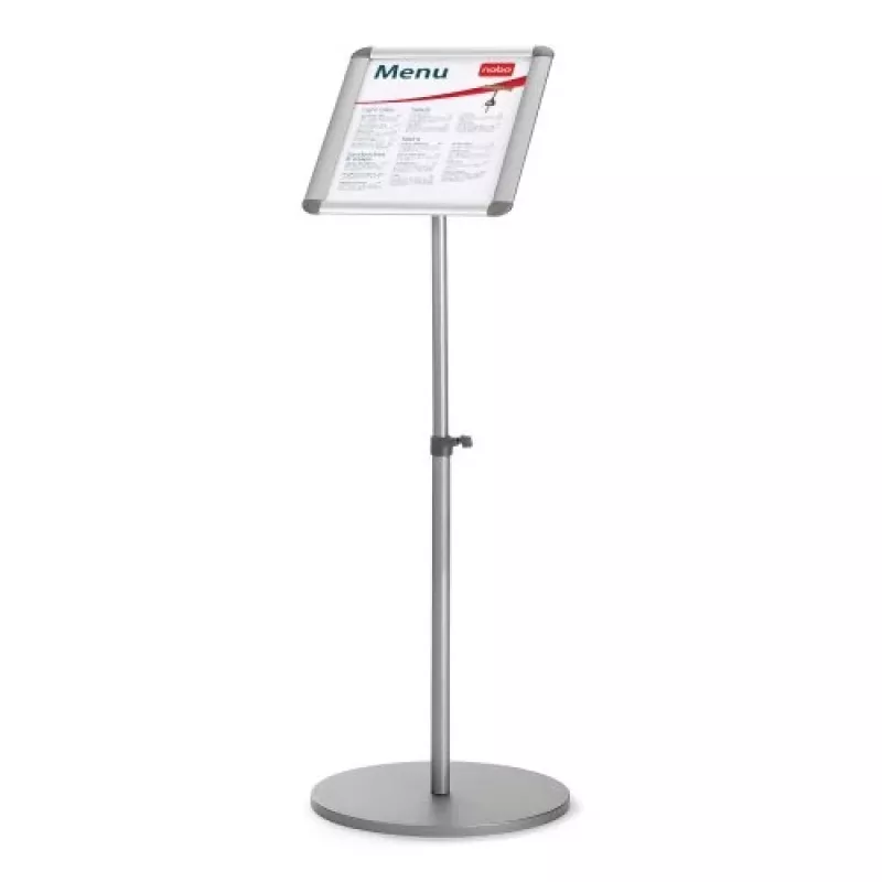 Nobo Essence A4 Display-Ständer, Silber, Aluminium, 340 mm, 1405 mm