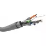 Netzwerkkabel Goobay CAT 6 S/FTP PiMF Grau 305m